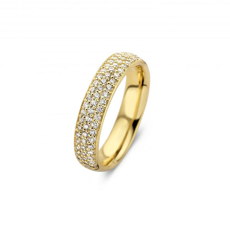Spirit Icons - Vivendi Ring Forgyldt CZ st. 54