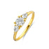 Spirit Icons - Palace ring Forgyldt Cz st. 54