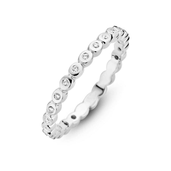 Spirit Icons - Light ring Sølv st. 58 zirkon