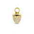 Spirit icons - 14K Acorn Drop 0,207ct Wvs