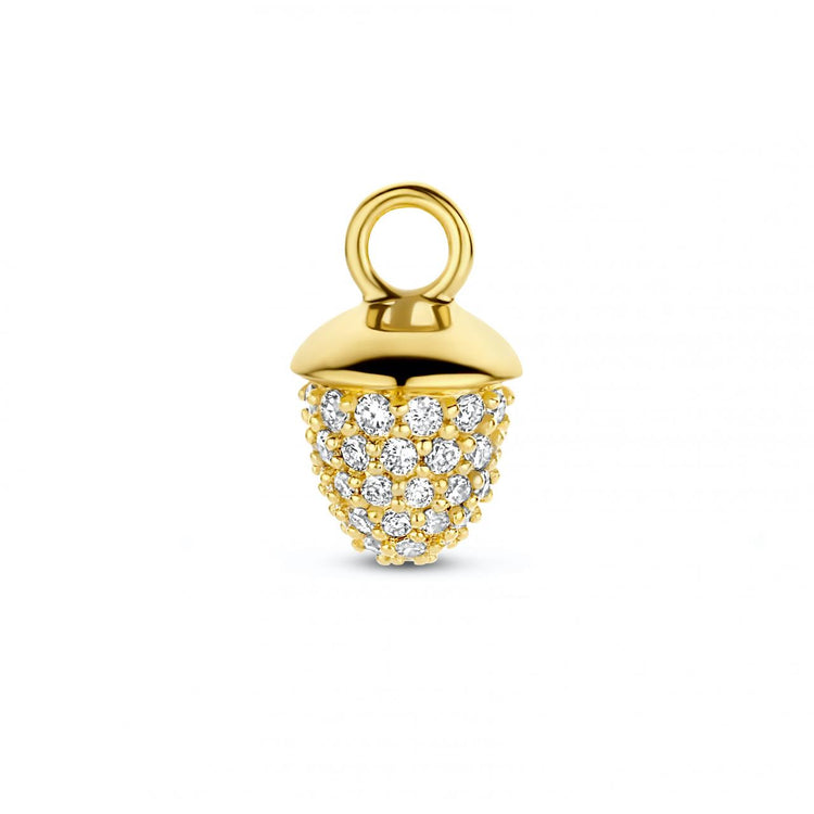 Spirit icons - 14K Acorn Drop 0,207ct Wvs