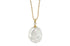 Rabinovich - 14kt. Vedh. sølvk. perle 0,02ct brillant crystal