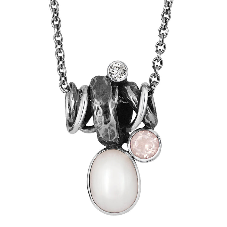 Rabinovich - Collier Glamorous Pearl Sølv