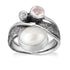 Rabinovich - Glamorous Pearl Ring Sølv