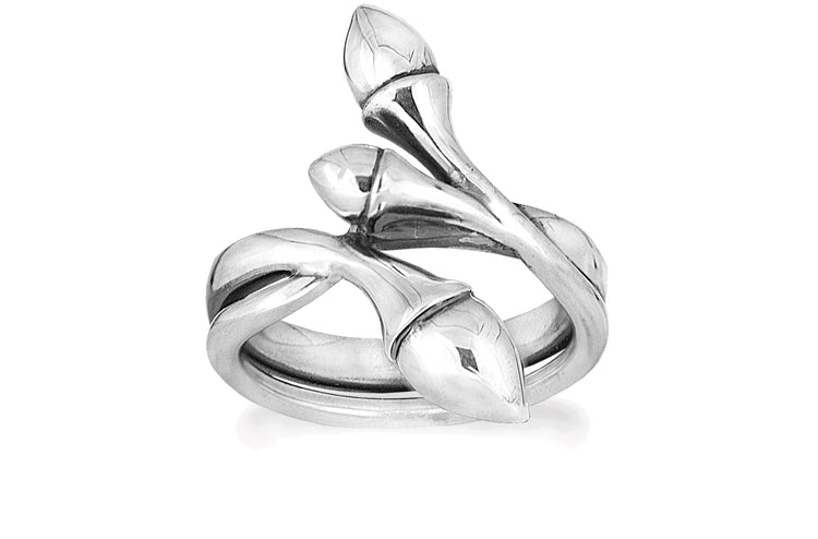 Rabinovich - Climbing Rose Ring Sølv Ox. St. 54