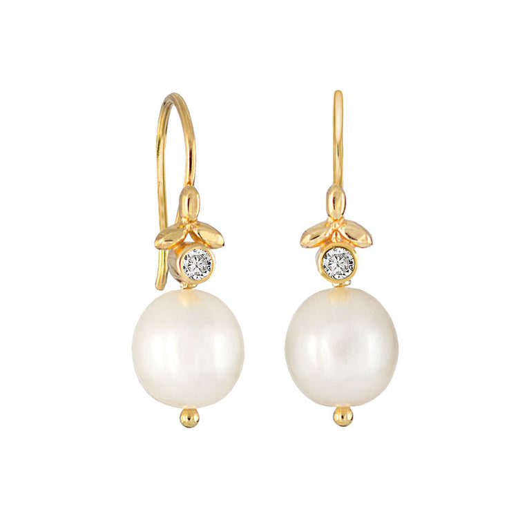 Rabinovich - Rain Drop Ørehænger Forgyldt