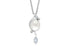 Rabinovich - Optimism Collier sølv hvid perle, sky blue, hv. topas