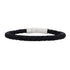 Armbånd Sort Kalvelæder 21 cm - SON of Noa