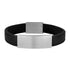 Armbånd Sort Kalvelæder 19 cm 12mm - SON of Noa