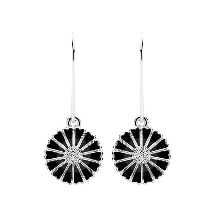 Marguerit ørehænger 11mm.