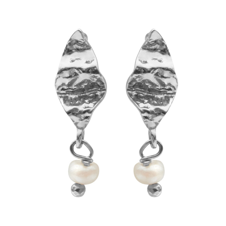 Maanesten - Lucca Ørestik Sølv