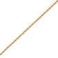 14K Anker Facet 45cm 1,10mm Guld Halskæde
