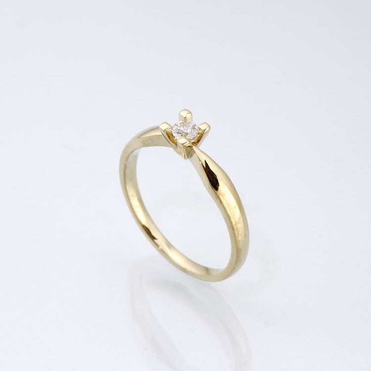 Jewelz Diamantring 0,10Ct. 14 karat guld