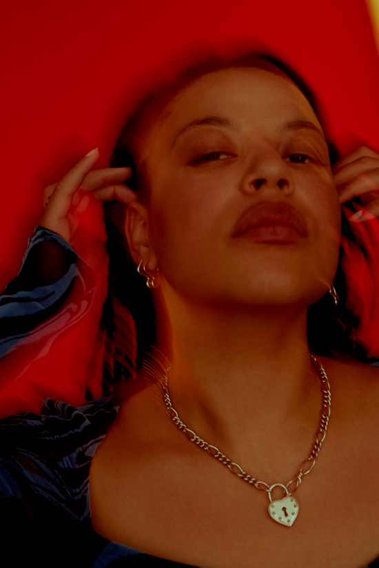 Aiden ørering sølv 1 stk. Maria Black