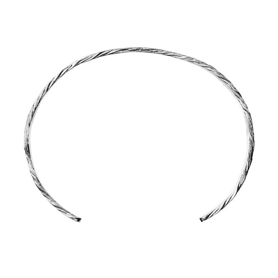 Amanda Bangle Sølv Maanesten spar 50%