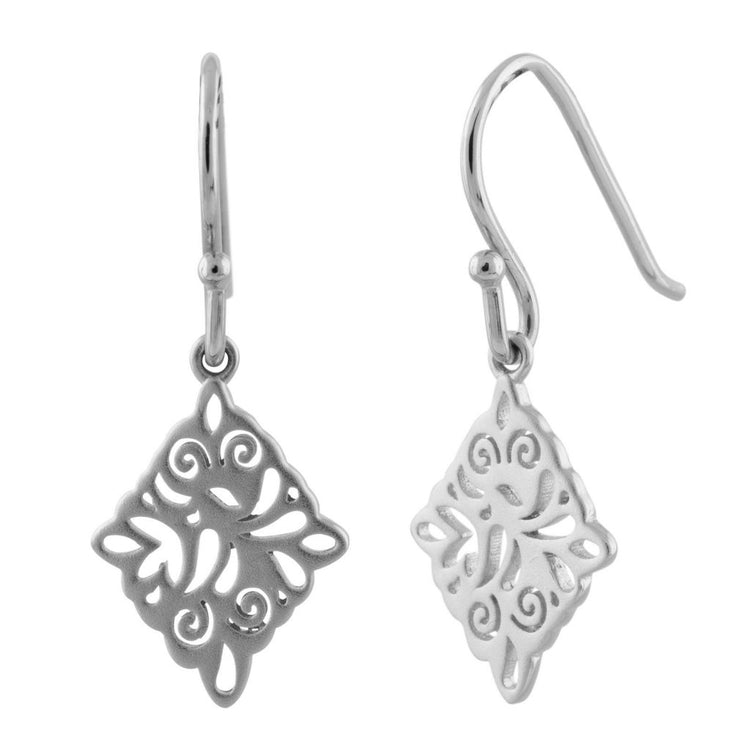 Lene Visholm - Ørehængere Arabian Queen - Rhodineret