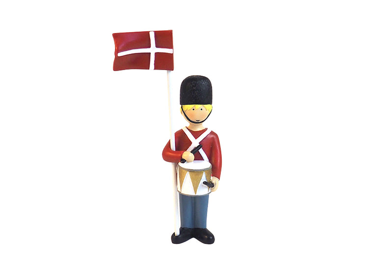 Garder med Dannebrogsflag