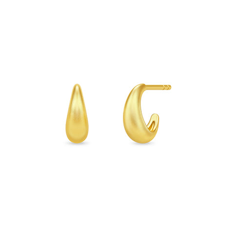 Julie Sandlau - Sparrow Mini Hoops - Gold