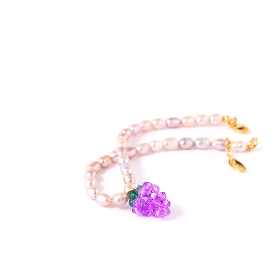 Juicy Grape ankelkæde forgyldt Szhirley