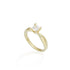 Lab-Grown 14kt Celebrate 0,95-0,99ct F-G/SI Rødguld st 53