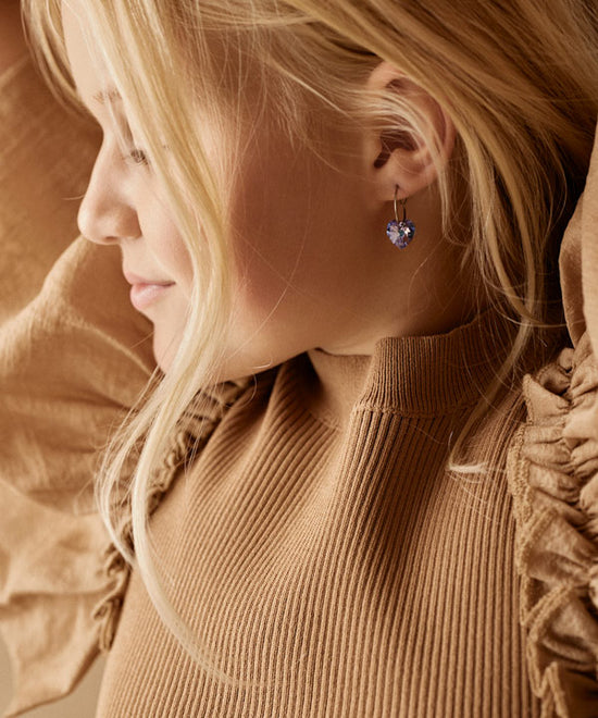 NT Heart 10 mm, Lilac Blomdahl