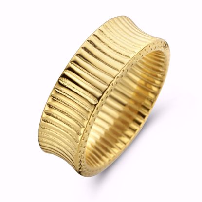 CO88 stål ring IP guld