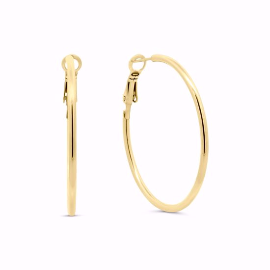 CO88 IP guldbelagte Stålcreoler 40mm