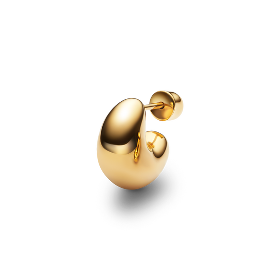 Tryvann Pillow ørering forgyldt 1 stk. Maria Black