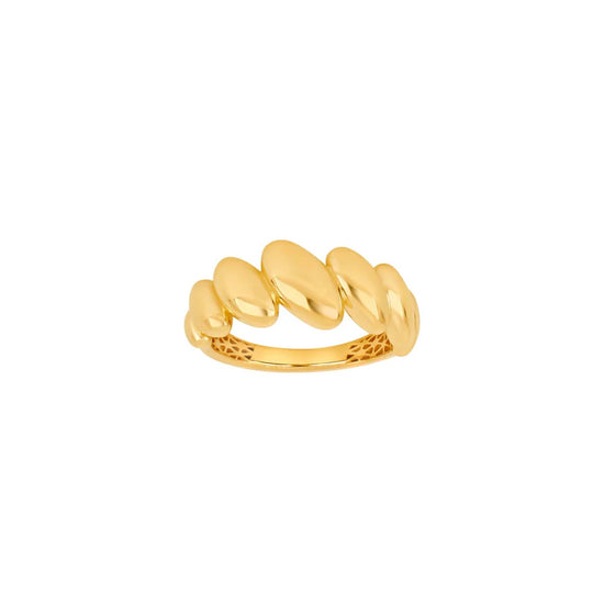 8kt. guld ring Siersbøl