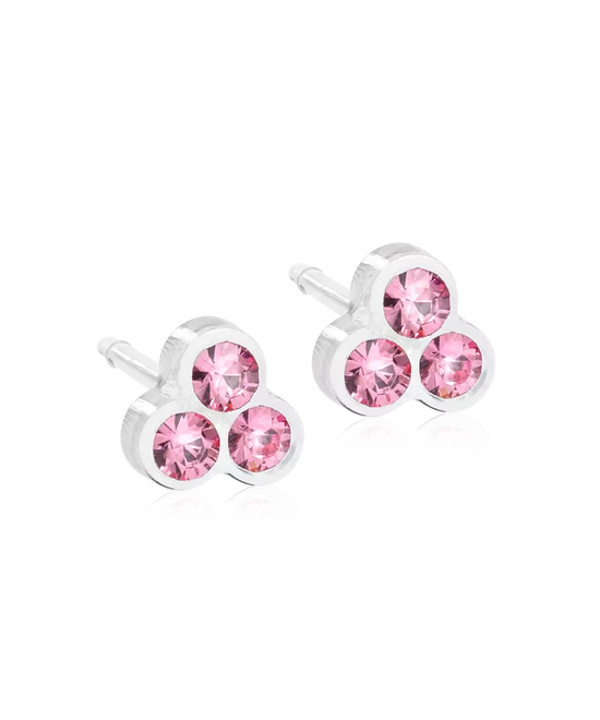 MP Clover 6 mm, Light rose Blomdahl