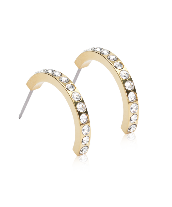 GT Pendant Brilliance Curved 20 mm, Crystal Blomdahl