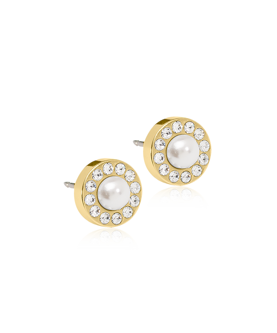 Brillance Halo Pearl White 8mm GT Blomdahl
