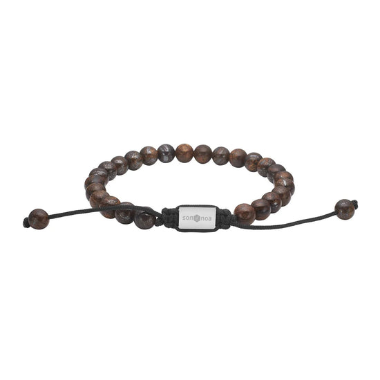 SON armbånd ilmenite bronzitite og stål