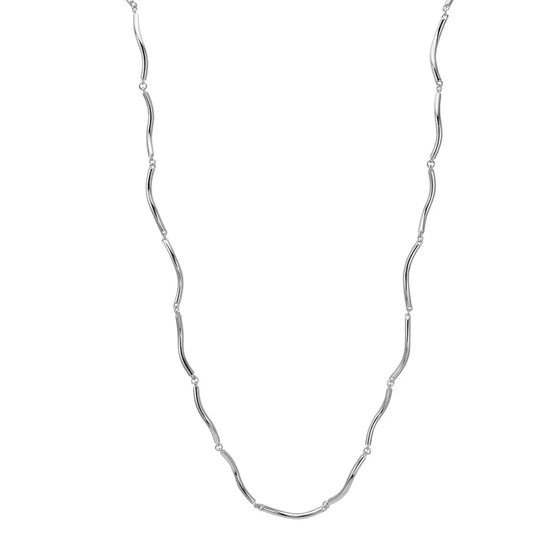Rhd. sølv collier Siersbøl