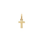 14K. Bogstav Guld 4x5mm Siersbøl