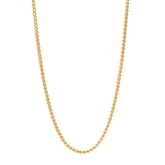 Halskæde stål IP gold SERENA Nordahl Jewellery
