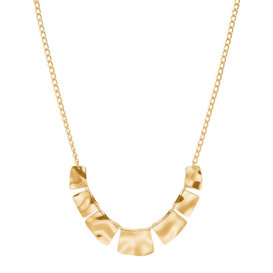 Halskæde stål IP gold ONDA Nordahl Jewellery