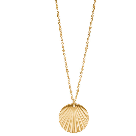 Halskæde stål IP gold SOLE Nordahl Jewellery
