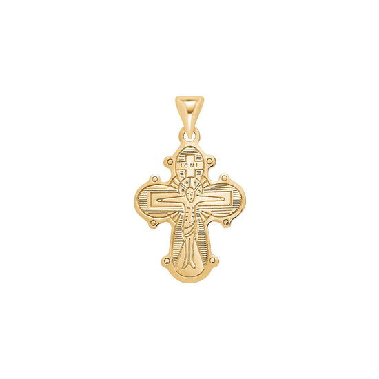 14k dagmar kors blank 17mm Siersbøl