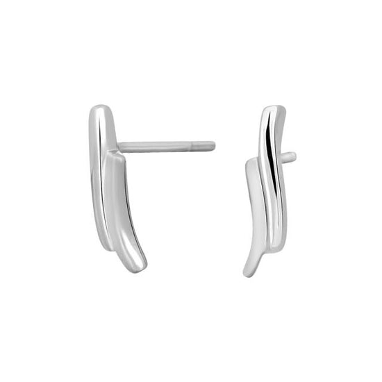 Rhod. sølvørestikker buede stave