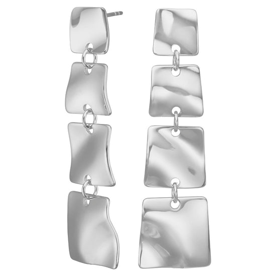 Ørehængere stål ONDA Nordahl Jewellery