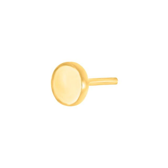 SON Fg. single  sølvørestik plade 5mm