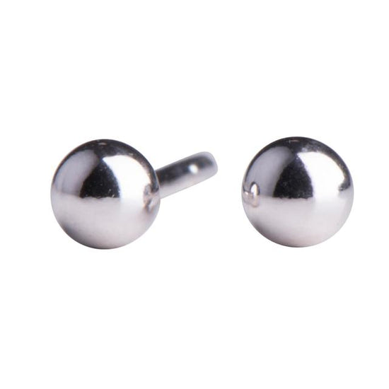 4MM SØLV KUGLE BLANK