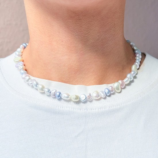 happie by Norup halskæde forgyldt sølv ferskvandsperler HAP-N-370