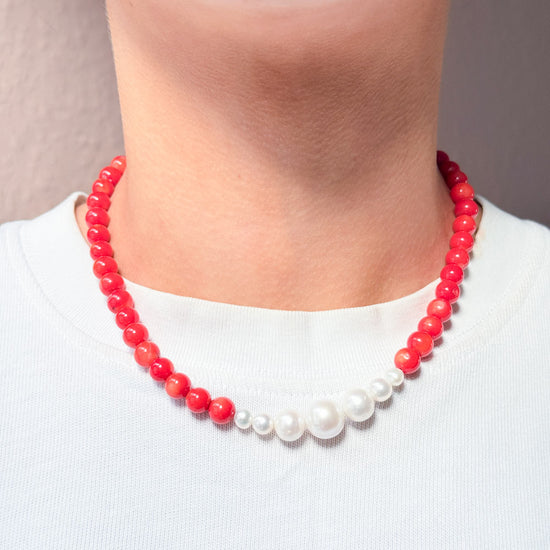 happie by Norup halskæde forgyldt sølv ferskvandsperler HAP-N-377