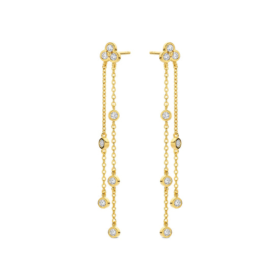 Alma ørehænger forgyldt - Spirit Icons