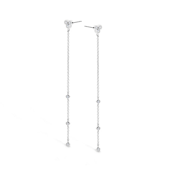 ALMA ørehænger SL/CZ - Spirit Icons