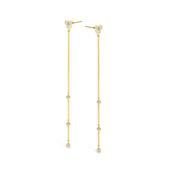 ALMA ørehænger fg/CZ - Spirit Icons