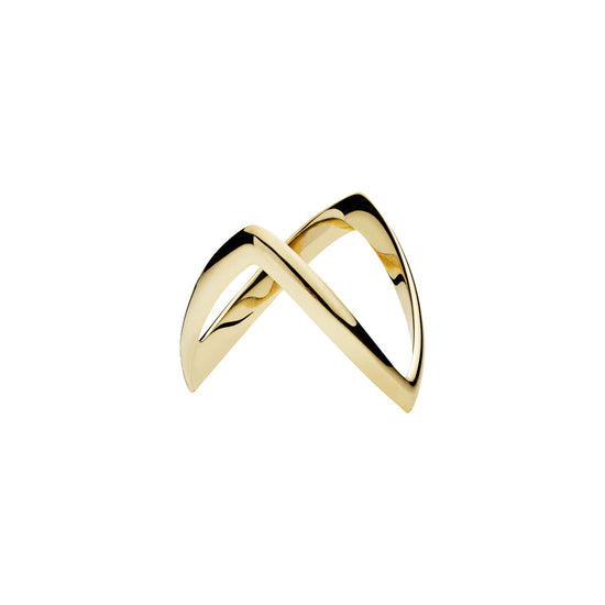 14K Bispehue 3,5mm ring Lund