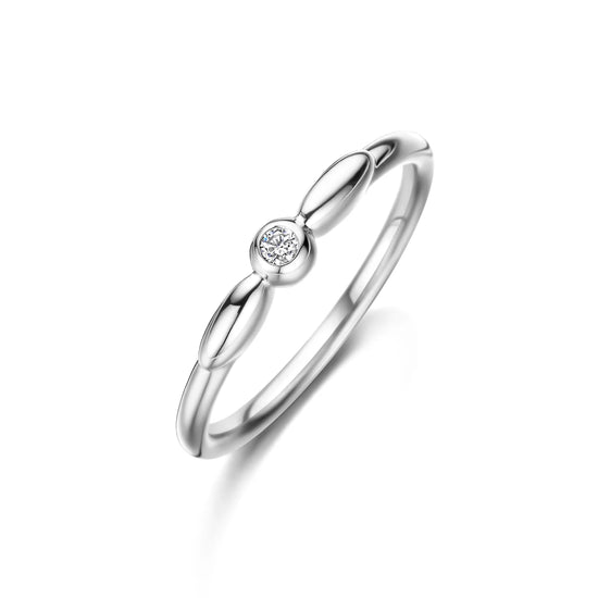 Cornelia Ring Sølv m. 1 Zirkonia - Spirit Icons